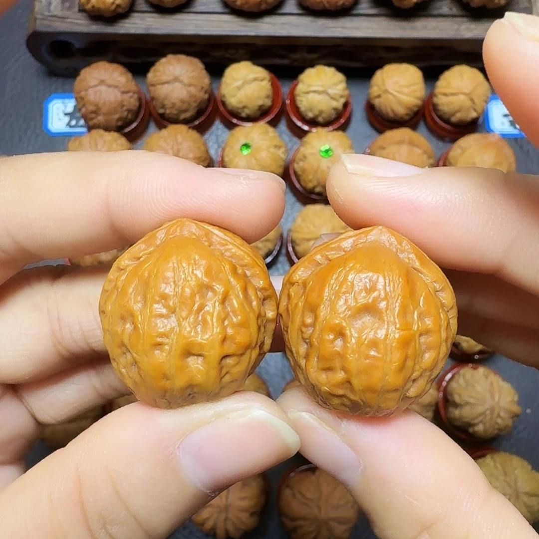 把件文玩核桃28尺全品焖尖佛肚0010