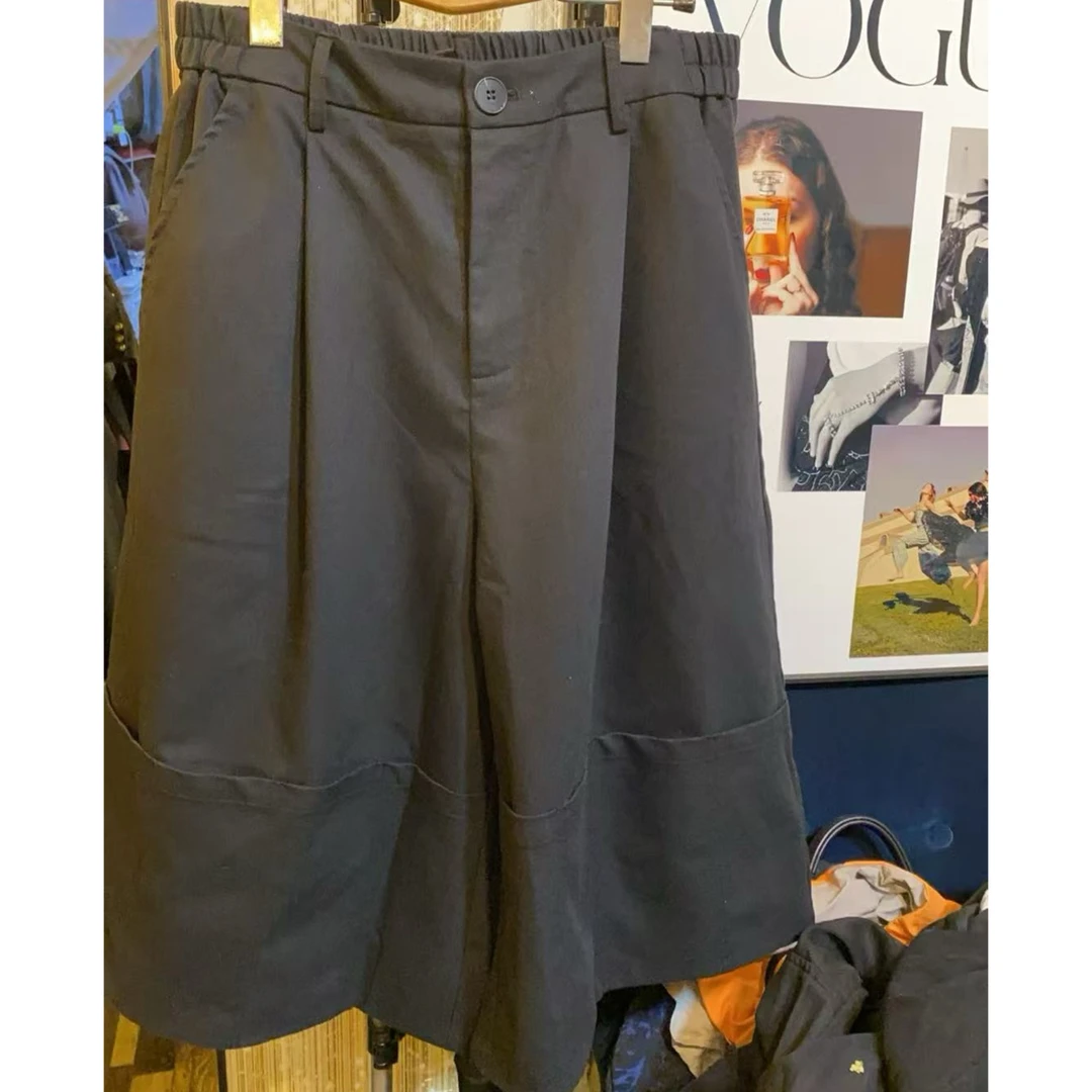 【特价不支持退换】韩系潮流高腰显瘦秋冬阔腿休闲裤女装2025