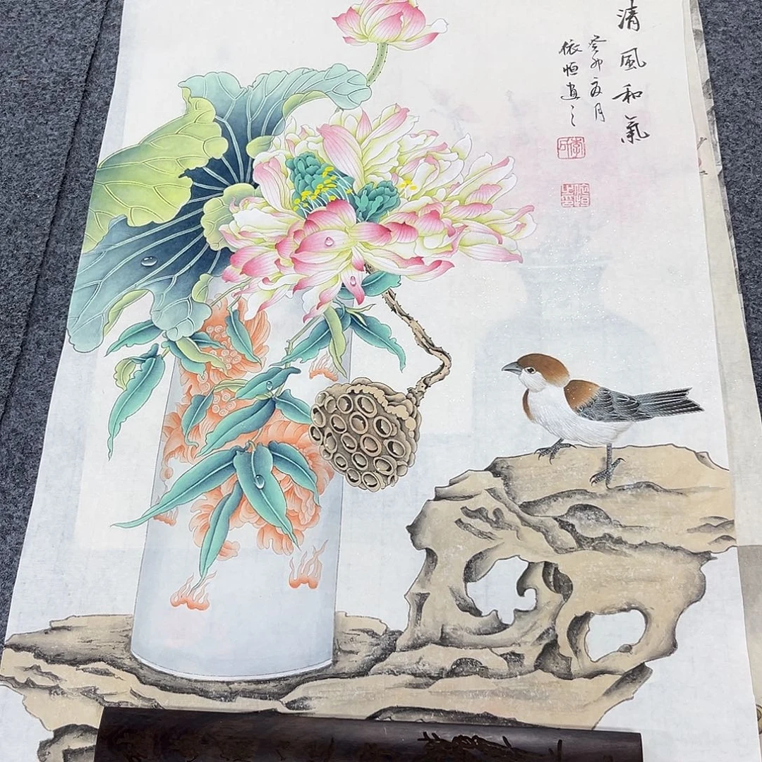 国画国画老师作品