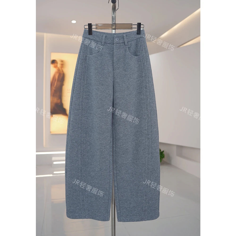 【绵羊毛】抗起球冬季新款加绒加厚羊毛裤K88083