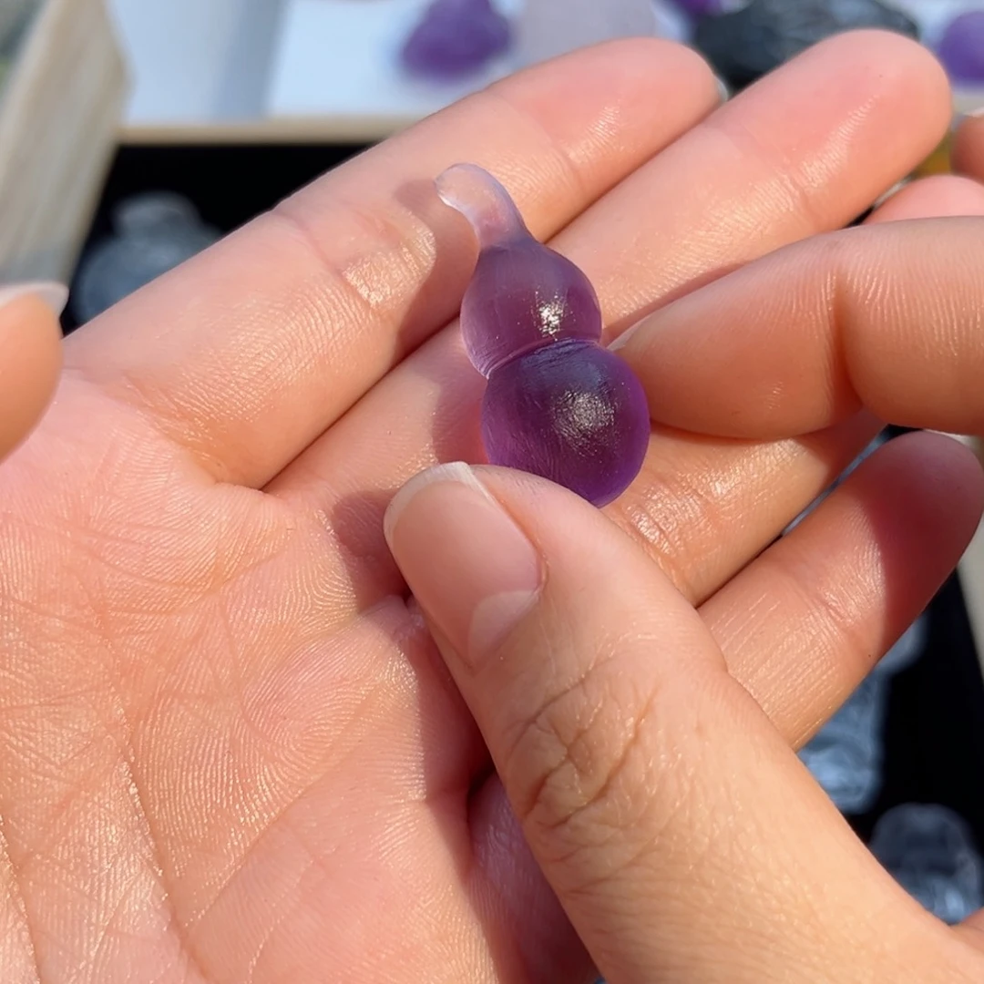 水晶颈饰未镶嵌凶***兔紫水葫芦