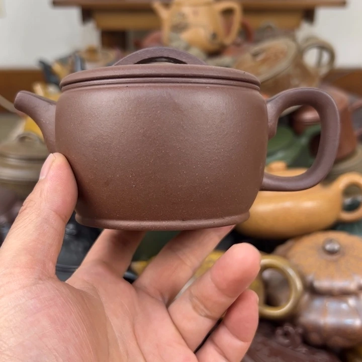 茶壶紫砂紫砂壶盖子花泥