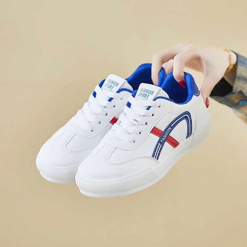 2025春季小白鞋新款韩版女学生厚底增高运动板鞋休闲鞋街拍XYF05