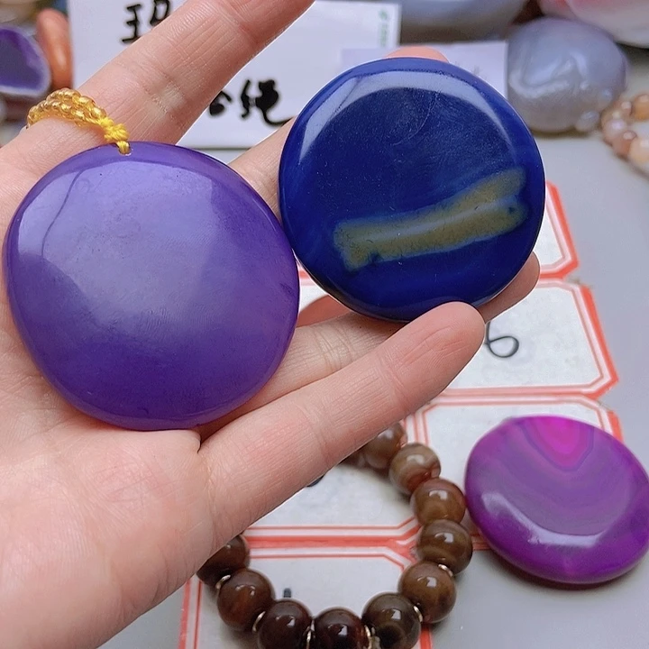 【闪购商品】玛瑙/玉髓珠宝半成品未镶嵌清**月