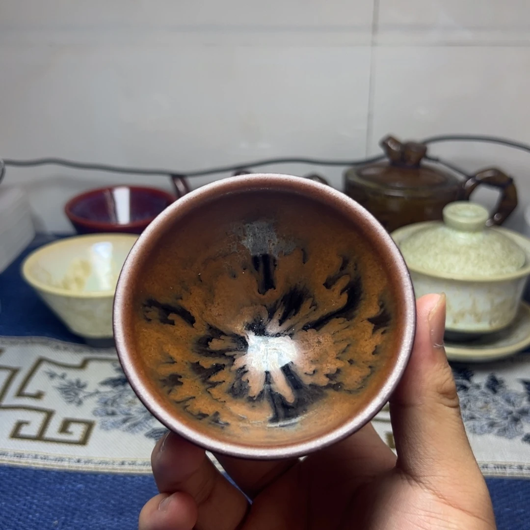 建阳建盏喝茶主人杯