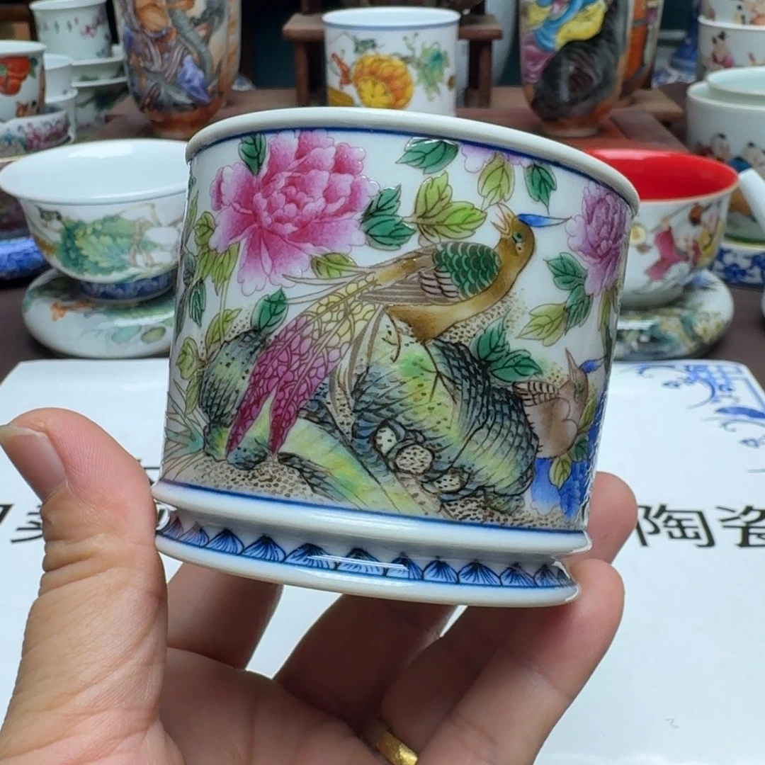 景德镇手工手绘展示