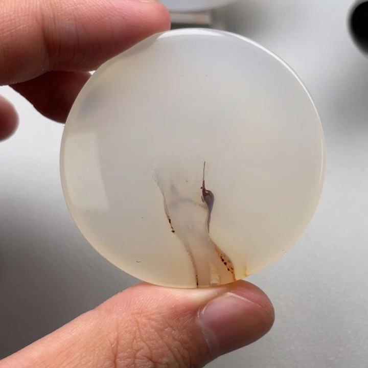 玛瑙/玉髓颈饰未镶嵌心*晴