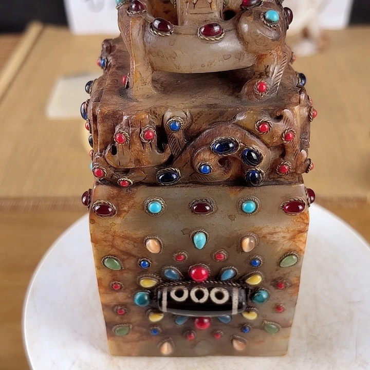 D***舟和田玉未镶嵌挂件