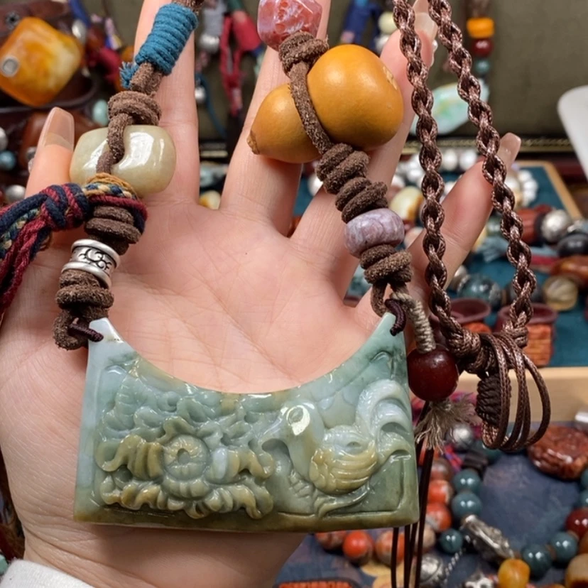 【闪购商品】翡翠颈饰未镶嵌项链