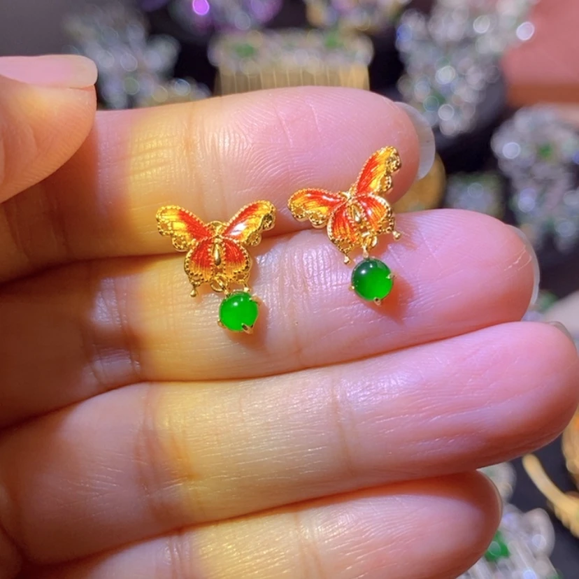 【闪购商品】银S925镶嵌挂件翡翠