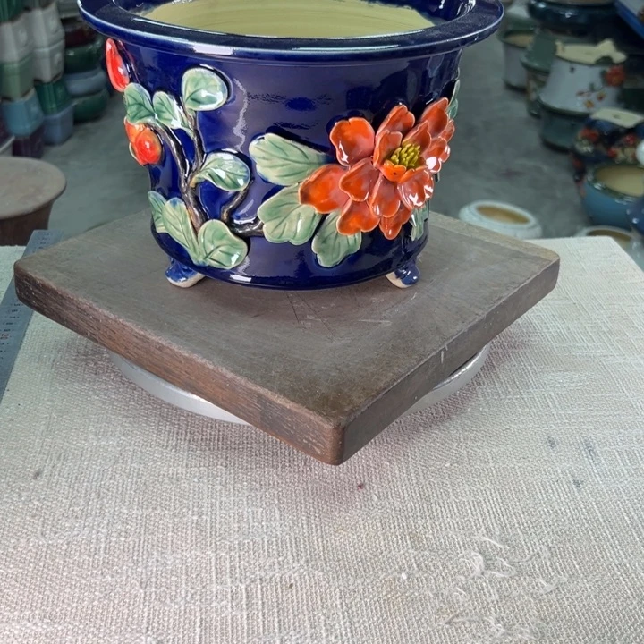 泳坤堂石湾盆谦**取陶瓷