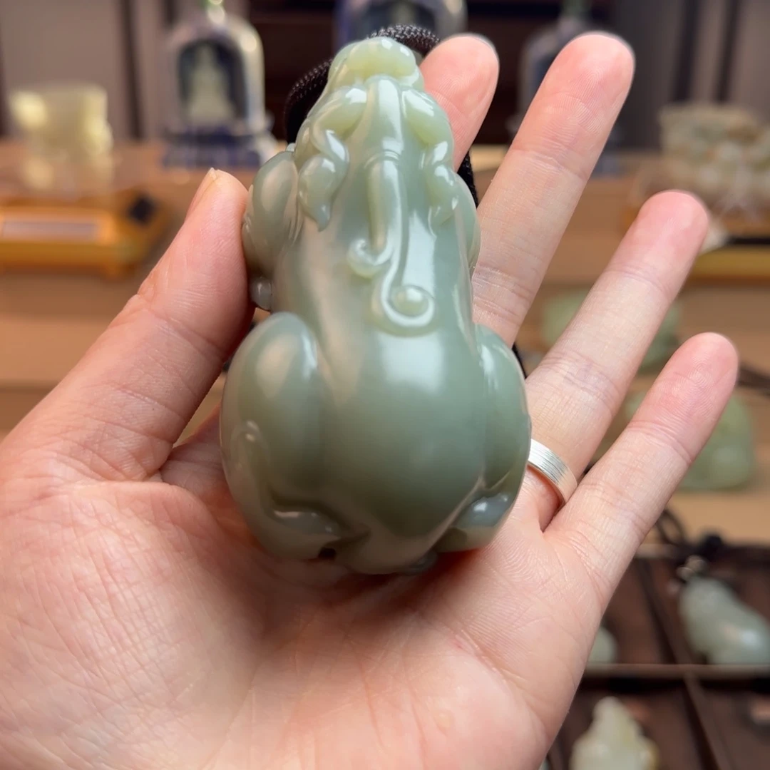 和田玉挂件未镶嵌X**-