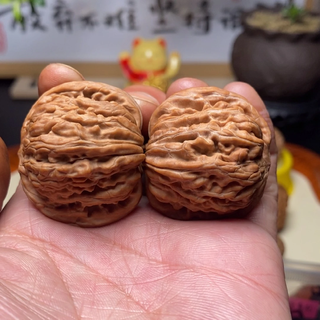 海***）文玩核桃把件全品汉高楼40