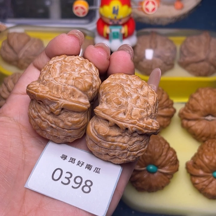 挺***好吊坠文玩核桃南瓜墩45-0398