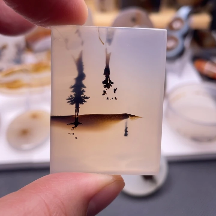 玛瑙/玉髓未镶嵌吊坠(不含链)