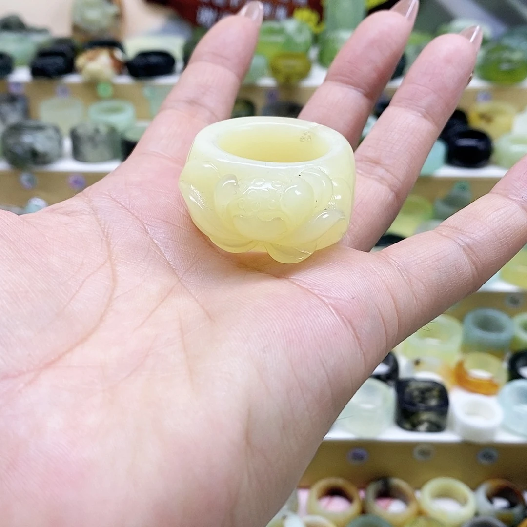 岫玉t天然玉石未镶嵌r****r