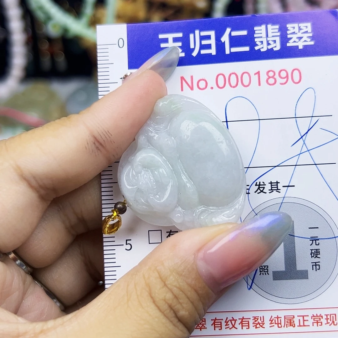 翡翠未镶嵌颈饰111111111