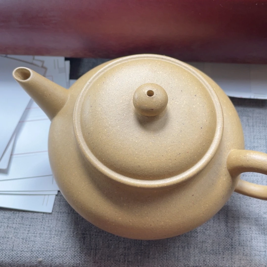 紫砂茶壶孟水平，金蟾