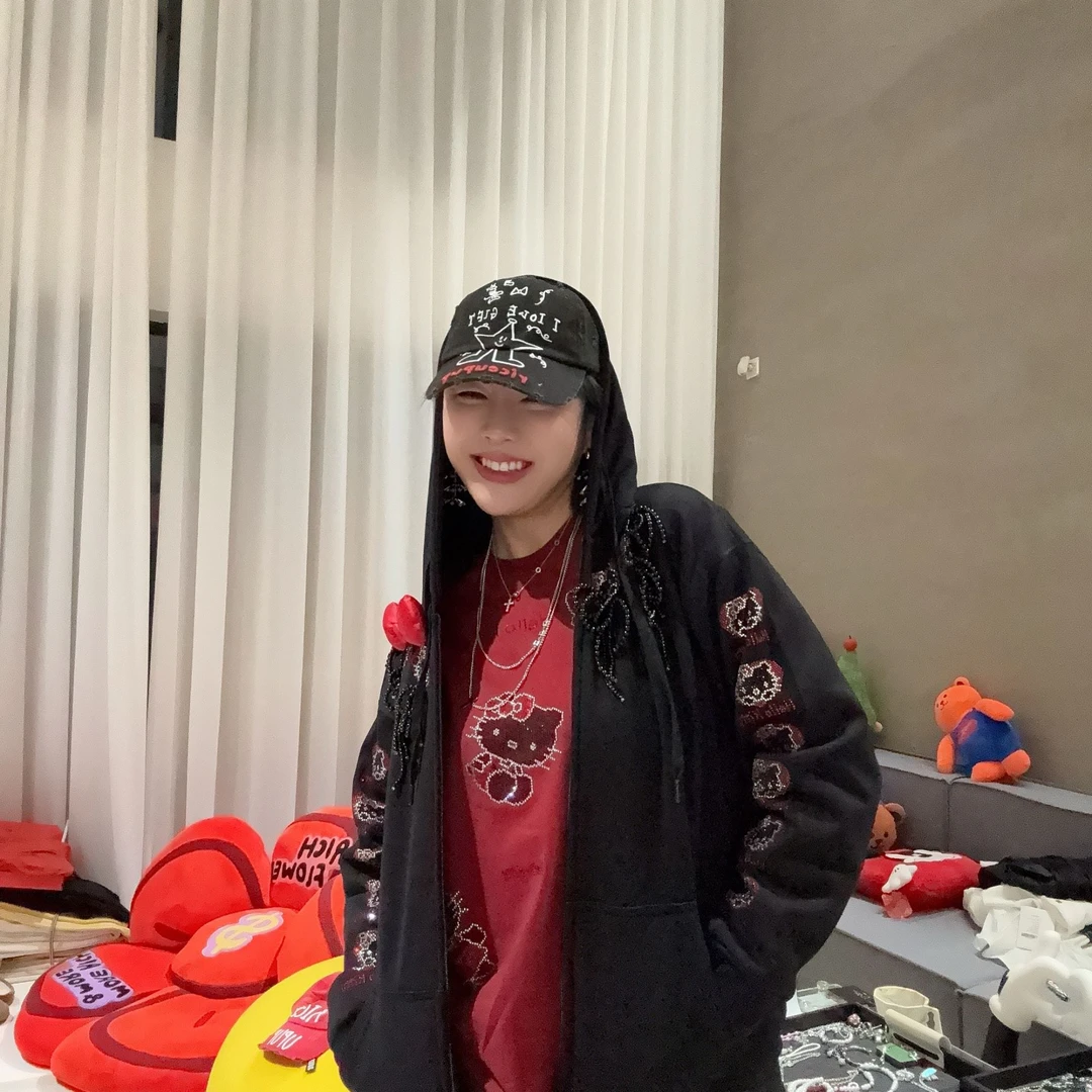 RIRV时髦-DIY系列 杠上开花 KT加绒外套