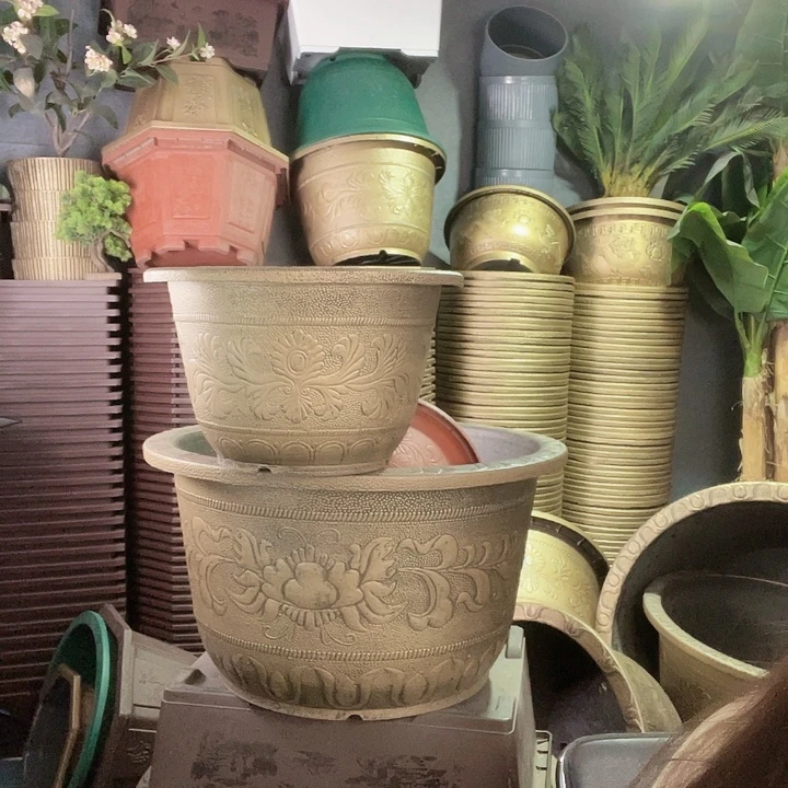 树皮纹30两个有孔金色