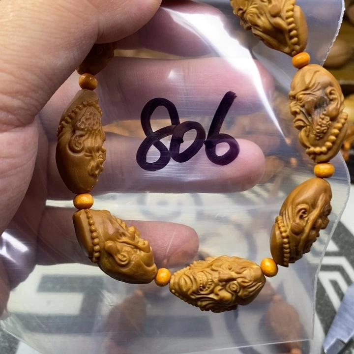 橄榄核手串/手链橄榄核雕工艺手串