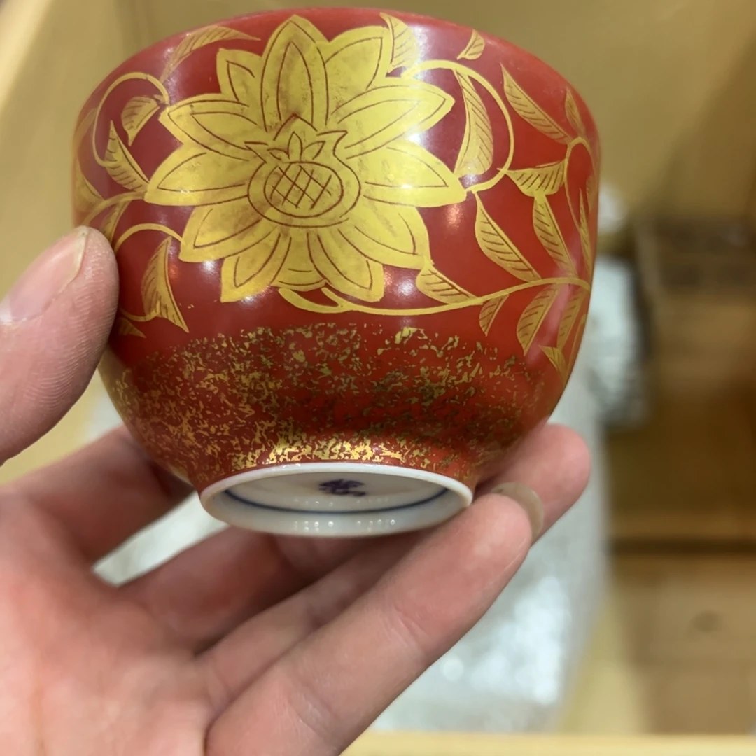 紫砂茶杯山***水大漂亮大漂亮