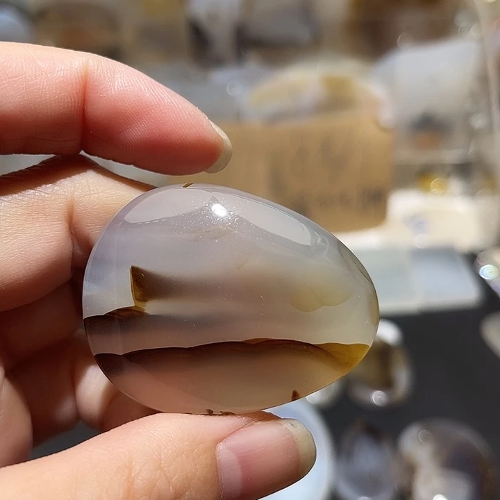玛瑙/玉髓玉牌未镶嵌