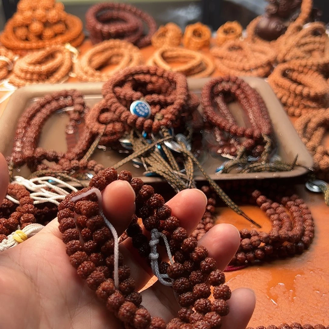 T***9吊坠金刚菩提梅花108-7