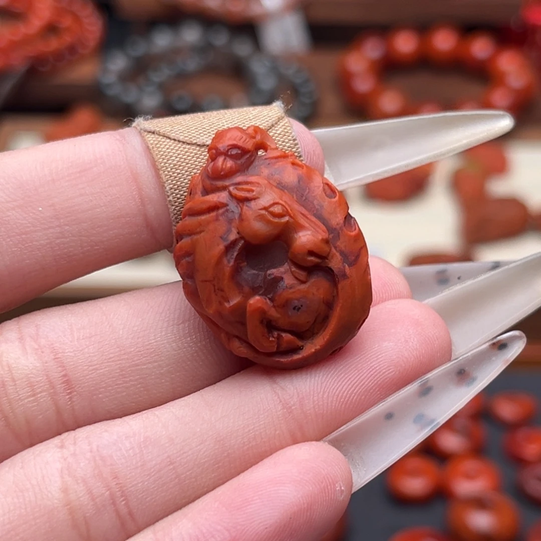 南红玛瑙未镶嵌南红9马牌