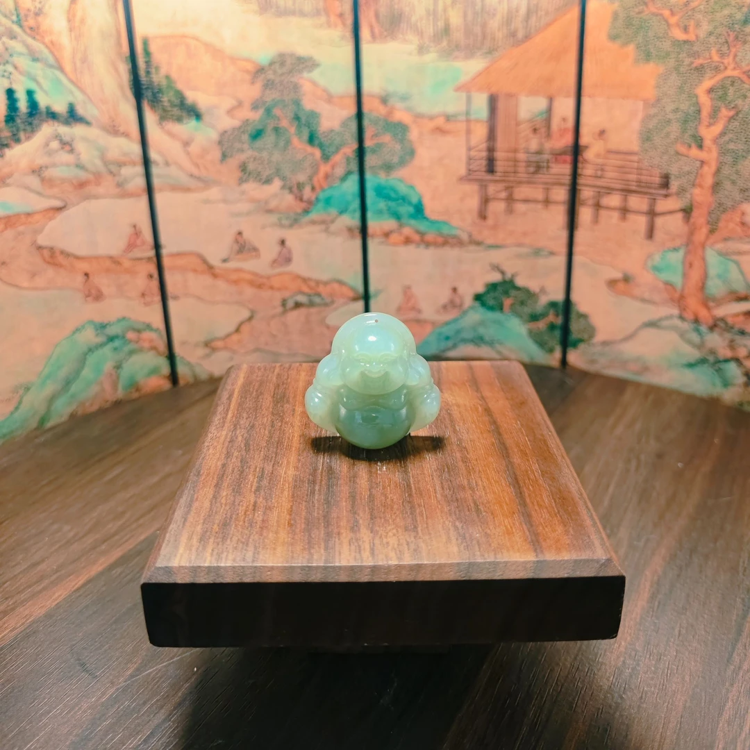 W和田玉佛公吊坠0460