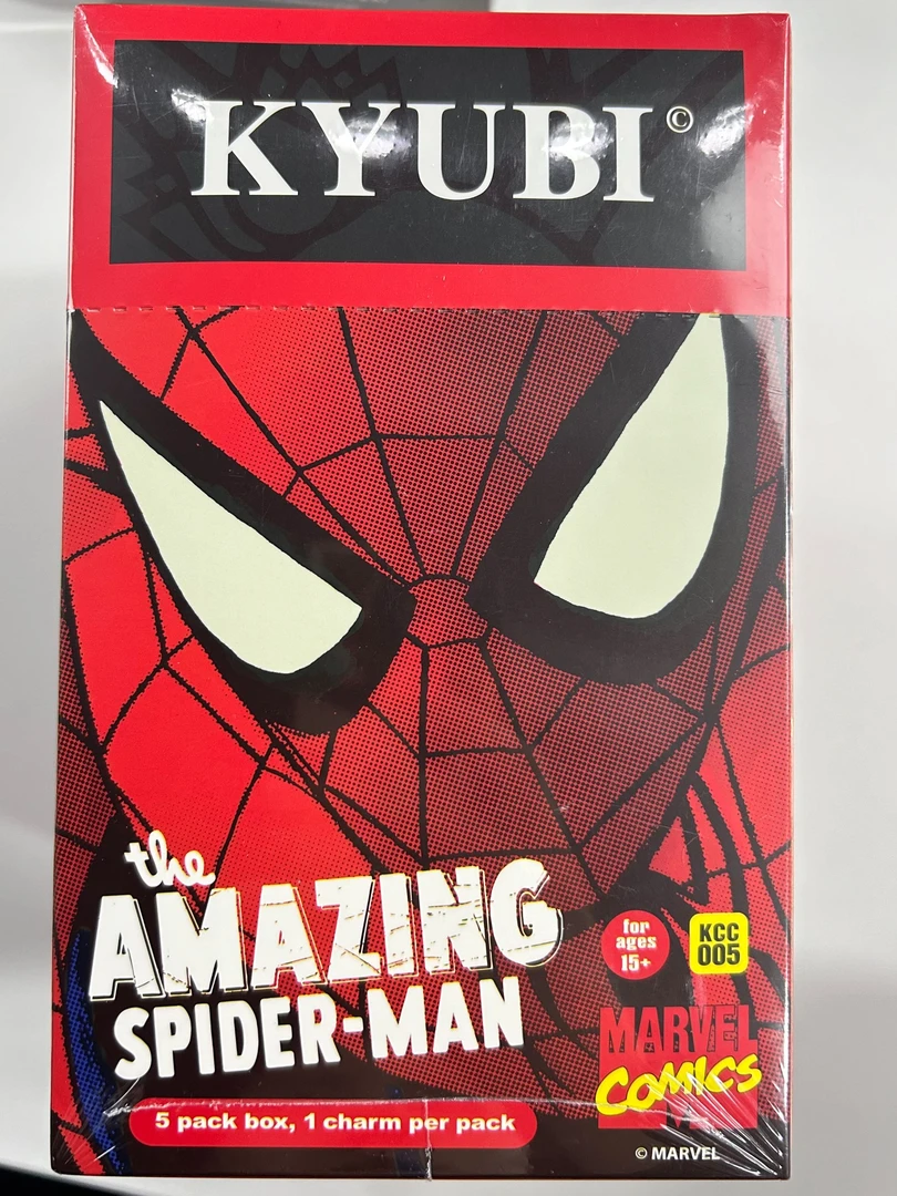Kyubi Marvel  Comics 漫威 超凡蜘蛛侠 金属收藏卡盒 盲盒
