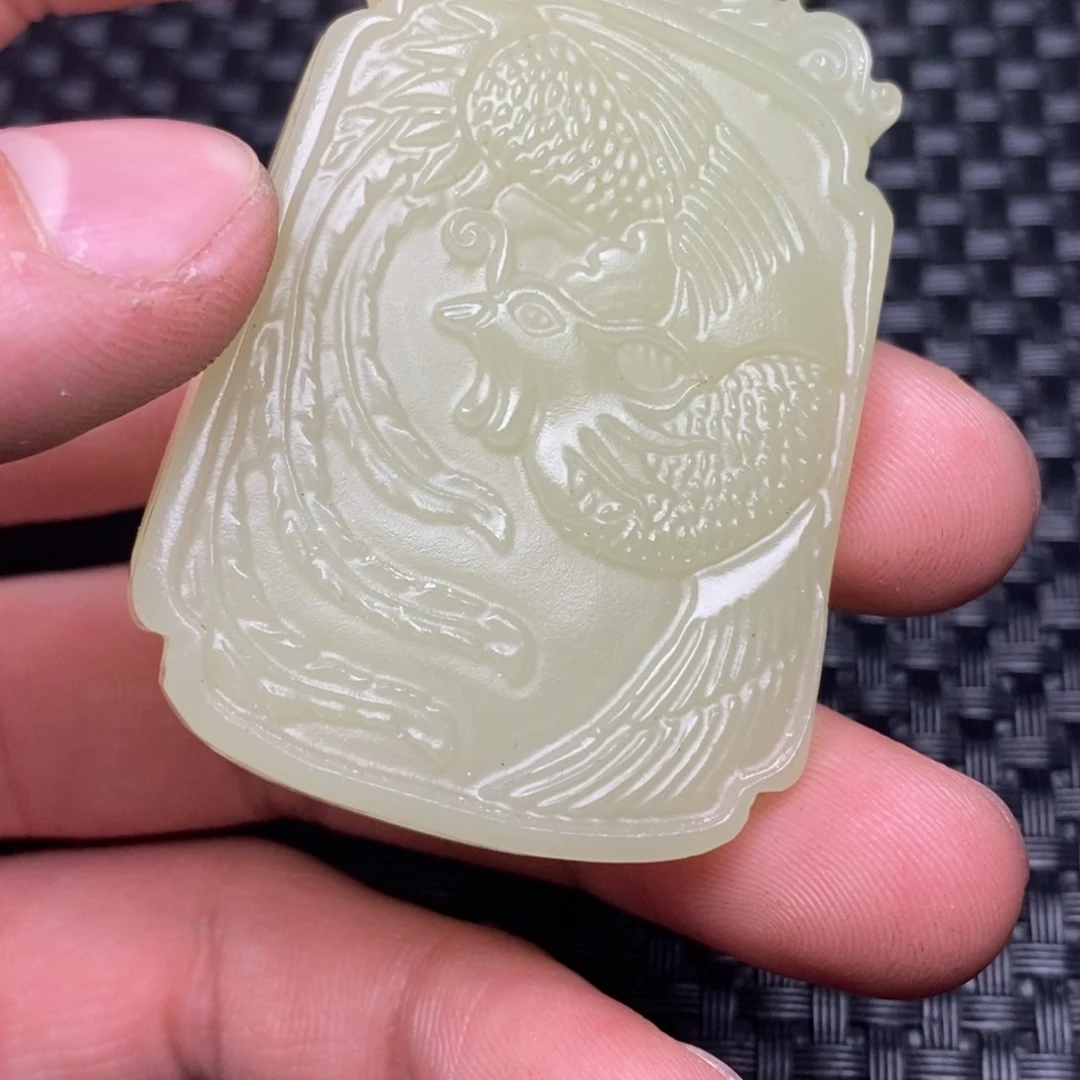 和田玉（青玉）未镶嵌颈饰A****1