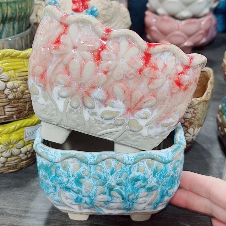 多肉花盆满10元包邮