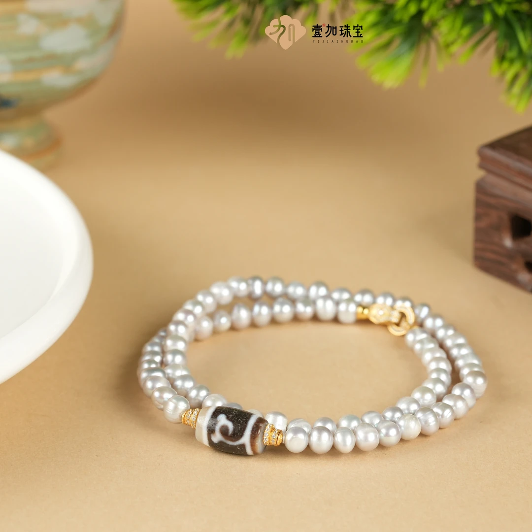 壹加小青|度母珍珠项链多样性发一1479Z