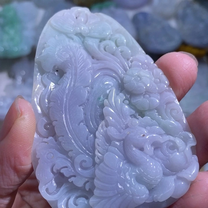 【闪购商品】颈饰未镶嵌翡翠凤凰