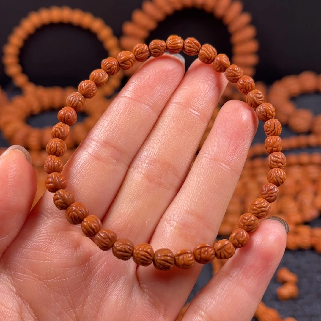 复***观手串桃核A11链接手串