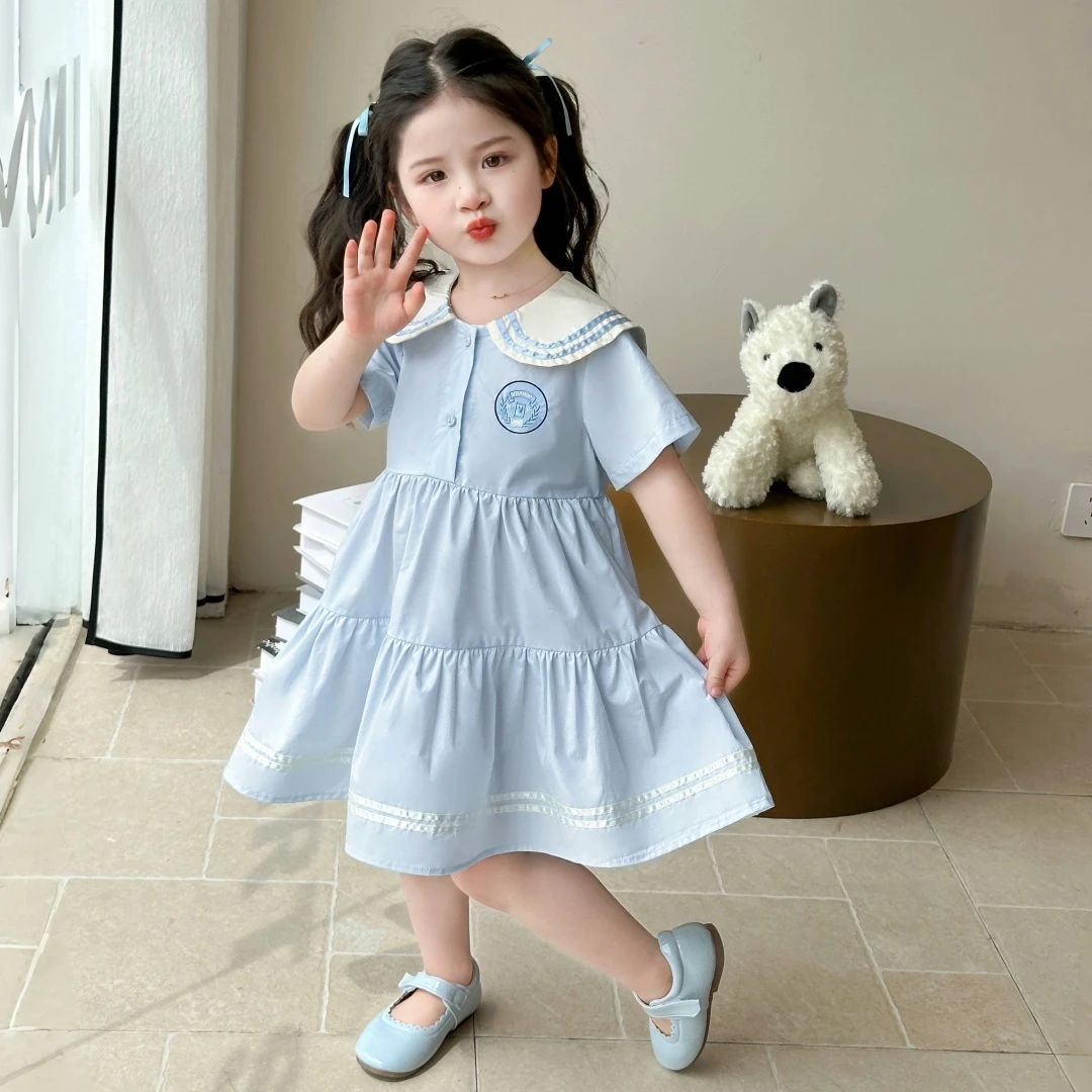 女童公主裙2025夏装3-6岁宝宝小女孩裙子夏季洋气小孩儿童连衣裙