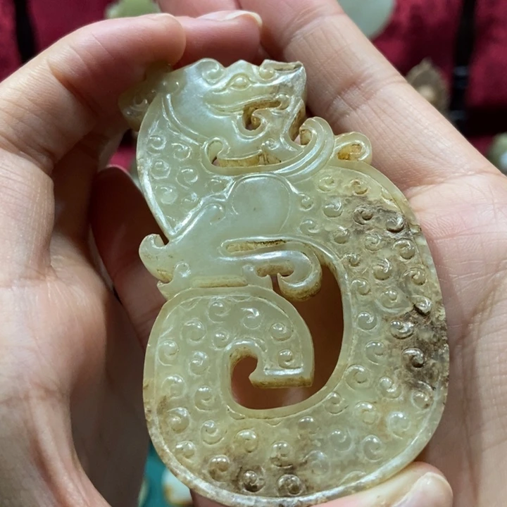 和田玉挂件未镶嵌小*爷
