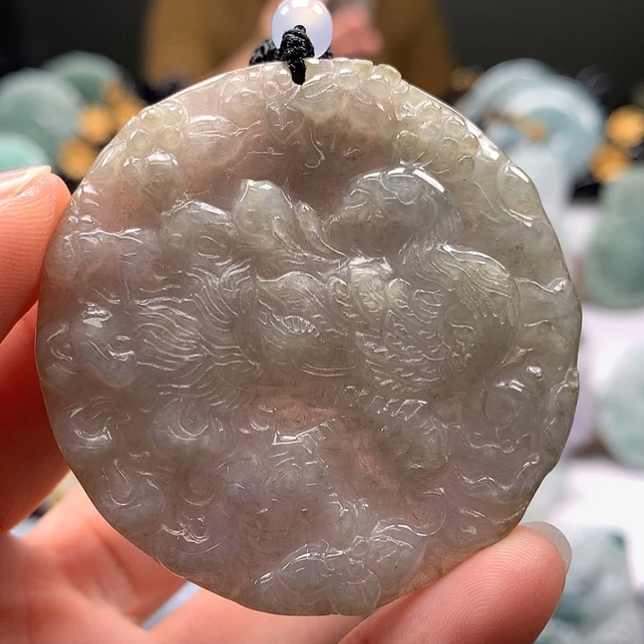 翡翠未镶嵌颈饰凤凰福利