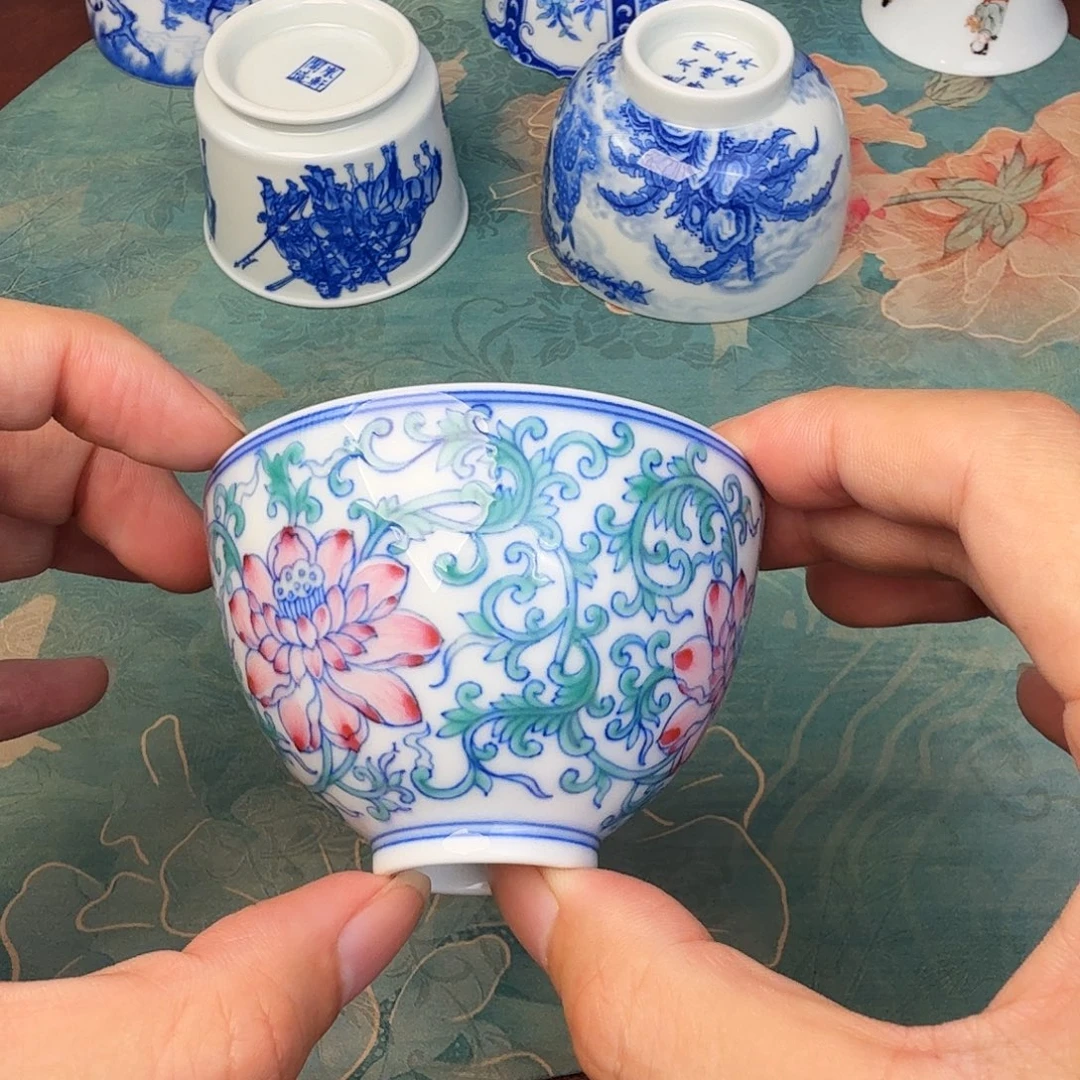 陶现代景德镇全手工全手绘陶瓷