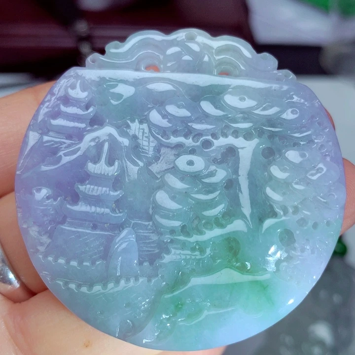 翡翠吊坠(不含链)未镶嵌