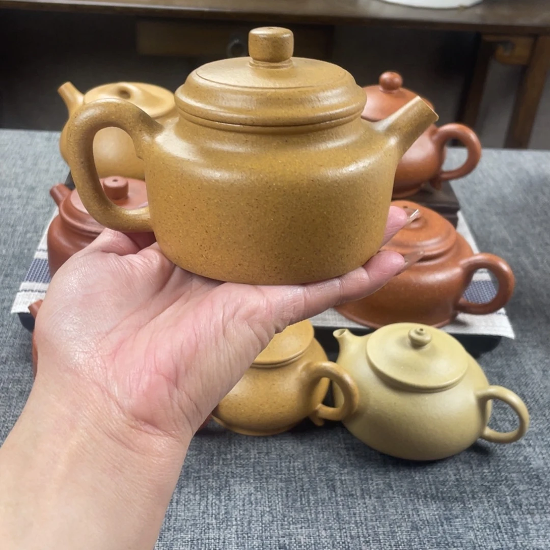 茶壶紫砂黄金段德钟全手30目230