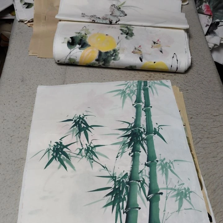 课***泉国画国画花鸟花鸟花鸟