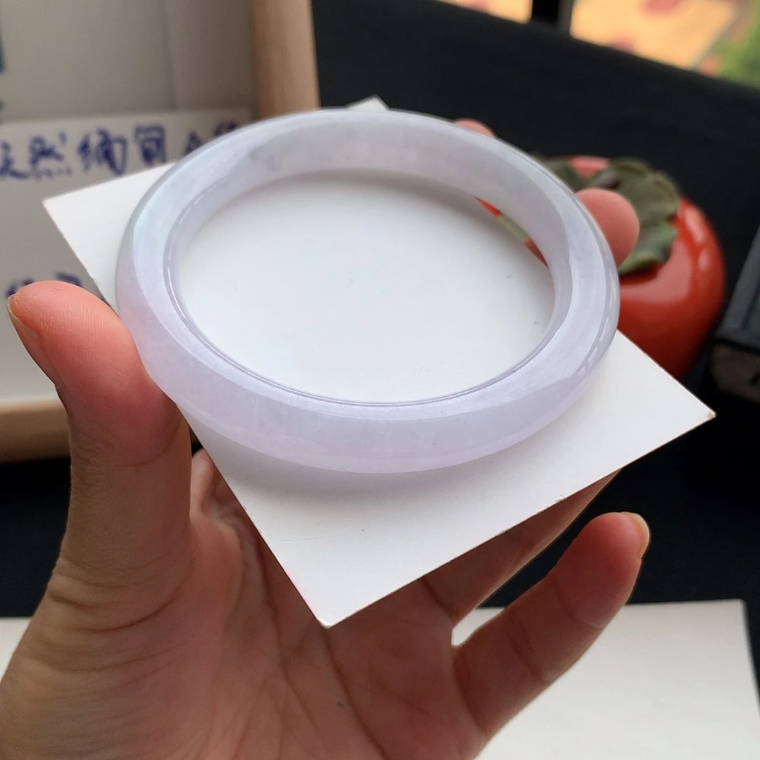 翡翠未镶嵌手镯3号57.1