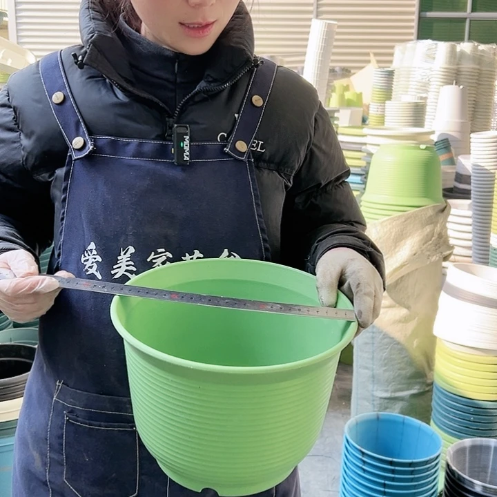 塑料瑕疵仿陶B4草绿6个无托