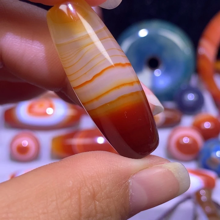 玛瑙/玉髓未镶嵌颈饰