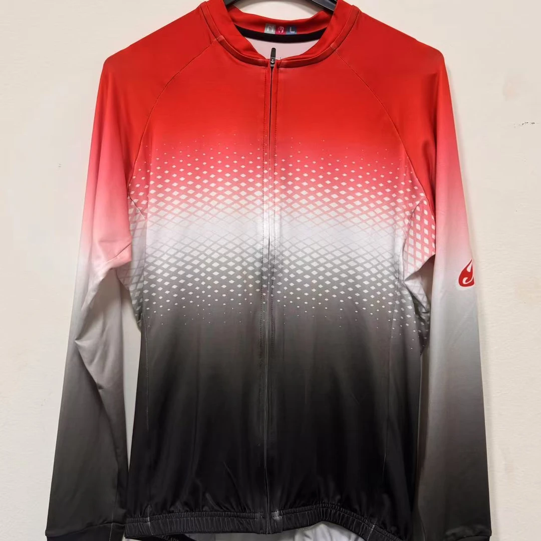 XK 873【红白灰牛奶丝骑行服】自行公路车ILPALADINO专业版骑行服