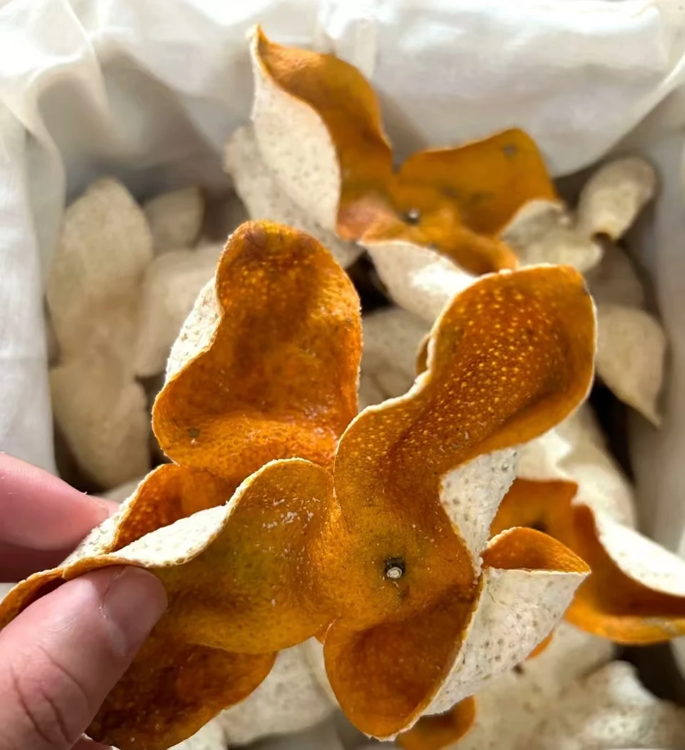 2024年天马圈枝新会二红皮基本整皮少量断皮13年老树皮。。