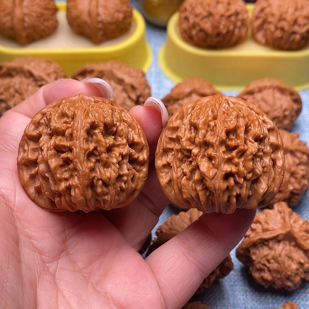 把件文玩核桃精品四座楼42尺