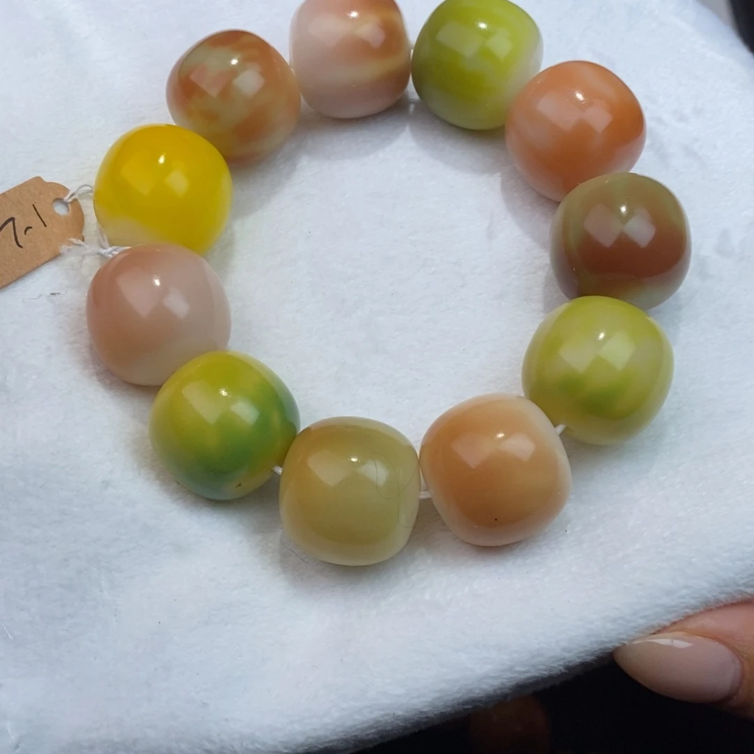 白玉菩提手串751瑕疵不退不换